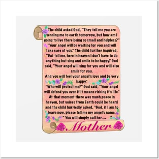 The best Mother’s Day gifts 2024, Mother’s Day poem on a scroll - You will simply call her mom Beautiful poem about motherhood Posters and Art